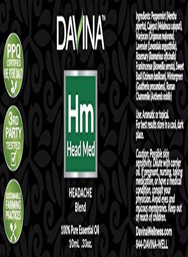 Davina Head Med Essential Oil Roll-on 10ml by Davina - Ready to Go ! - Image 4